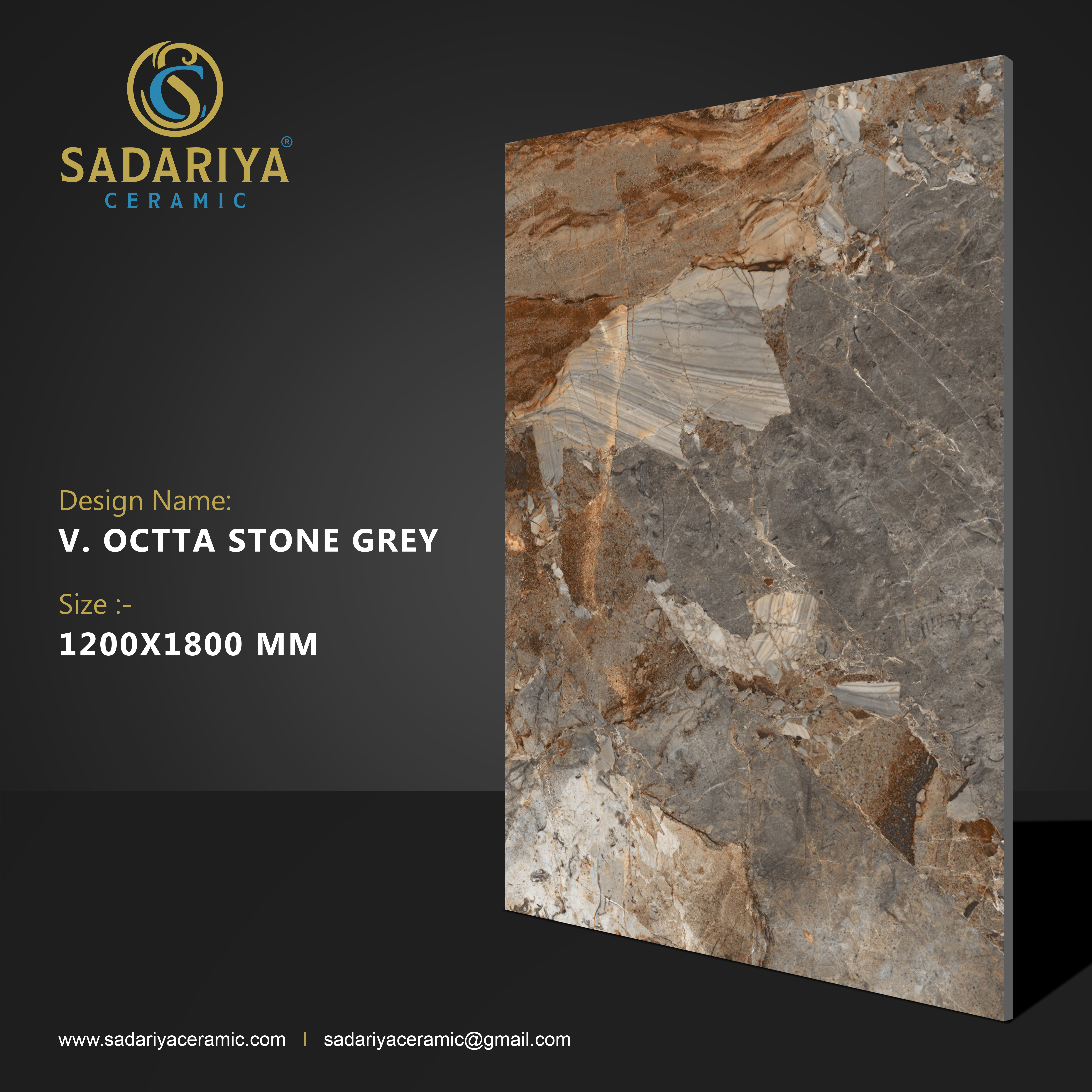 V.OCTTA STONE GREY